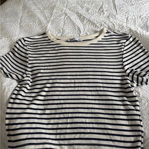 Striped T-Shirt crop top